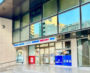 【コンビニ】ローソン中区丸の内三丁目店 259m 周辺環境