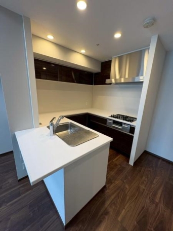 機能性とデザイン性を兼ね備えた使い勝手の良いキッチン!!
清潔感や高級感が感じられます!!
あると助かるディスポーザー付き!! キッチン